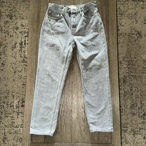 Everlane The 90s Cheeky Jean Crop Acid Gray 27